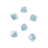 Crystal Lane Bicone 2 Strand 7in (apx96pcs) 4mm Opaque Blue AB